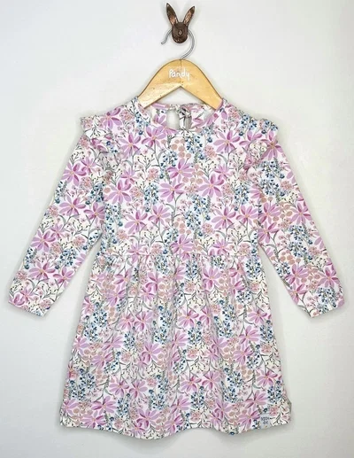 Vestido nena floreado -  24226