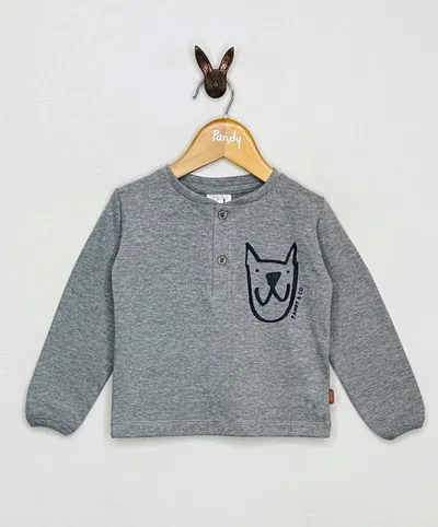 Remera bebe botones - 25082