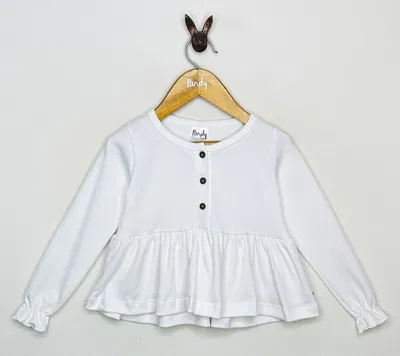 Remera beba sensitive con volados - 25051