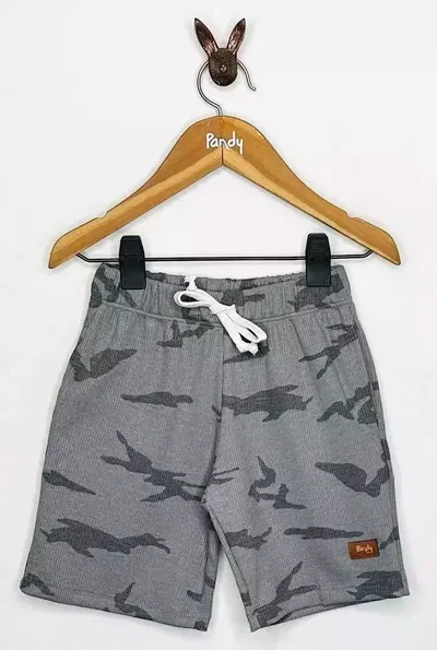 Bermuda nene waffle camuflado - 24624