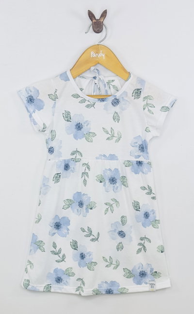 Vestido Nena flores acuarela - 25726