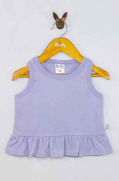 Musculosa Nena lisa volados - 25723
