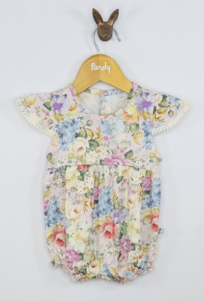 Body minimo flores romantic puntilla - 25552