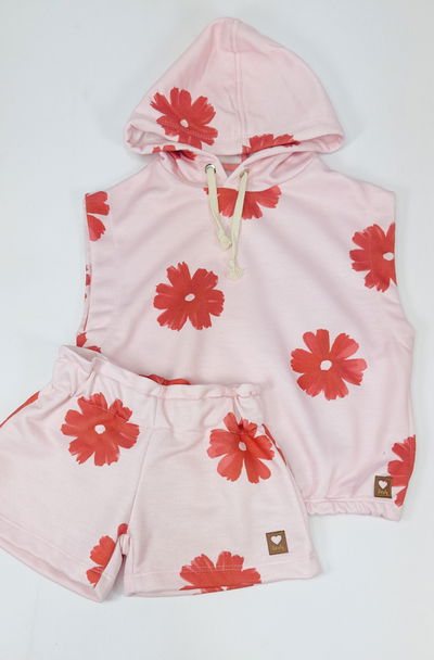 Chaleco nena rustico estampado - 25721