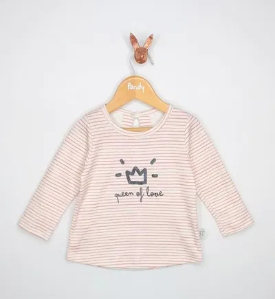 Remera beba rayada glitter - 21089