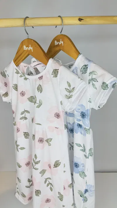 Vestido Nena flores acuarela - 25726