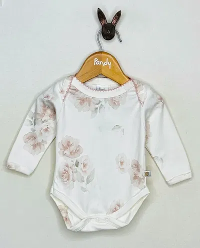 Body minimo americano flores - BB611