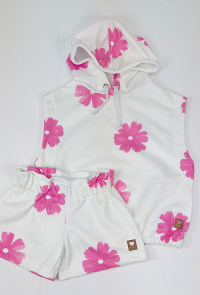 Short nena flores rustico - 25734