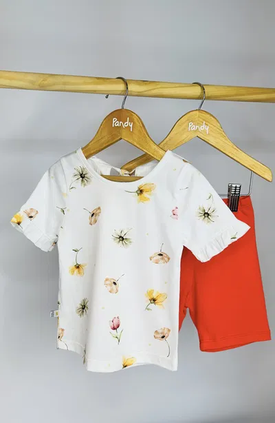 Remera beba floreada volados - 25537