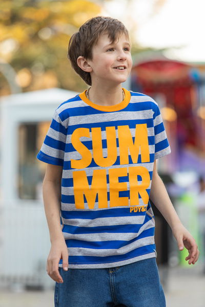 Remera nene rayas summer - 25610