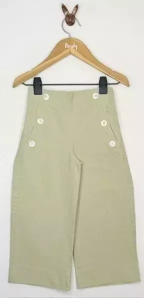 SEGUNDA Pantalon nena Tussor con botones - Cod Segunda