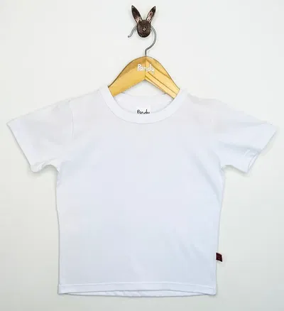 SEGUNDA Remera colegial blanca Unisex - Cod Segunda