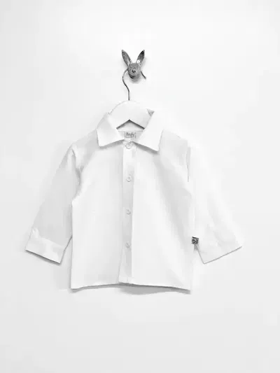 SEGUNDA Camisa Bebe Nene ML oxford blanco