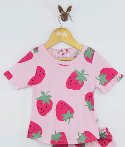 SEGUNDA Remera beba frutillas - SEGUNDA