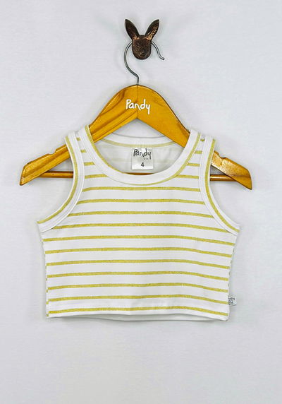 Musculosa nena rayada glitter - 25731