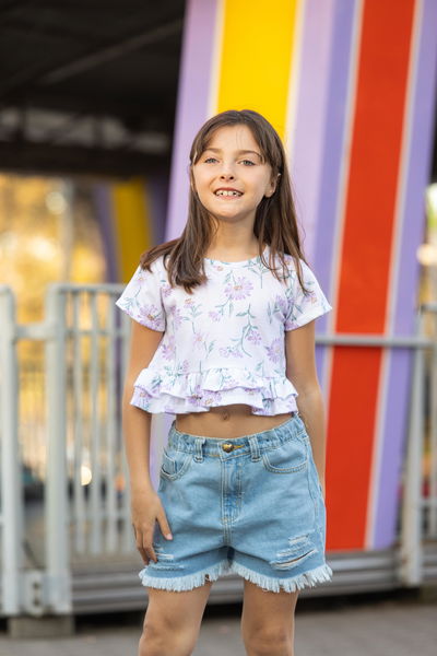 Short nena jean roto - 25739