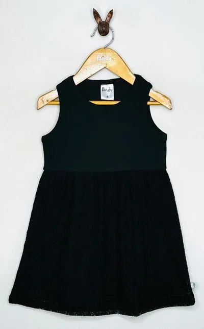 Vestido nena encaje algodon -  24771