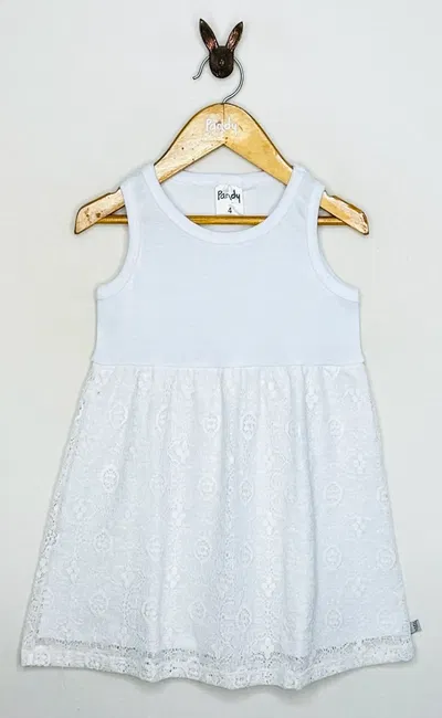 Vestido nena encaje algodon -  24771
