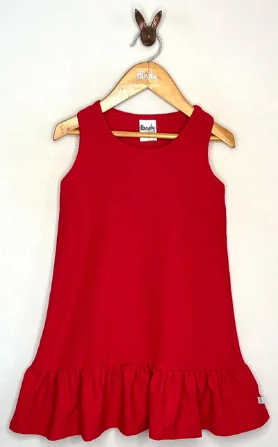 Vestido nena creppe red - 23727