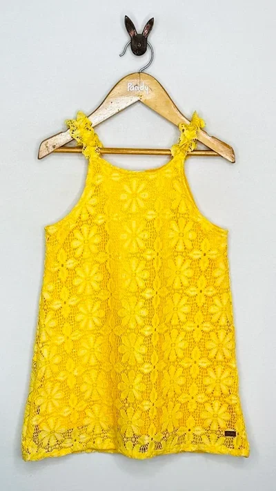 OUTLET Vestido nena encaje - 24777/