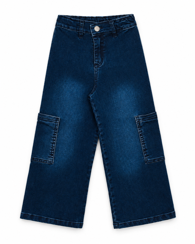 PROMO Jean nena cargo azul - 25258