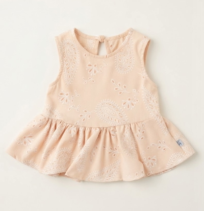 Blusa Nena volado voile flores - 26761/B