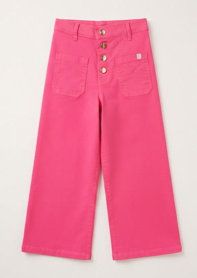 Pantalon nena gabardina con bolsillos - 25772/25255