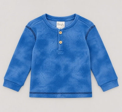 SEGUNDA Remera bebe waffle botones - S26014