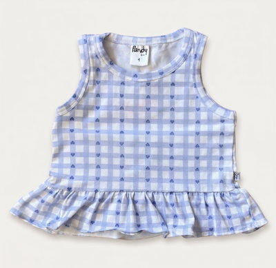 Musculosa nena Vichy corazon - 26729