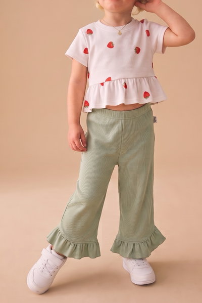 Remera nena Vichy fresitas - 26731