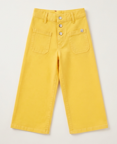 Pantalon nena gabardina con bolsillos - 25772/25255