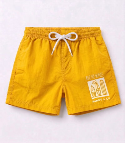 Traje baño nene liso estampa - 25645