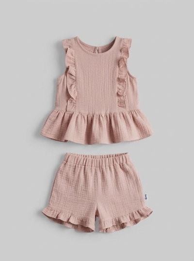 Conjunto nena lino volado - 26751