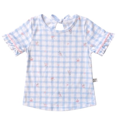 Remera beba vichy zig zag - 26538