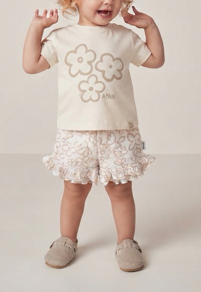 Remera beba flowers - 26558