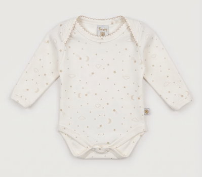 Body ML Americano estrellitas pima con picot - BB611