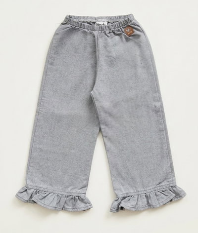 Pantalon nena tussor volado - 26721