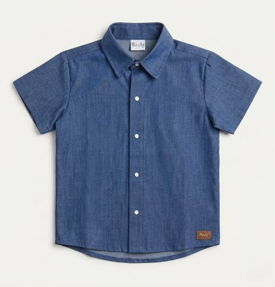 Camisa nene mc denim - 26607