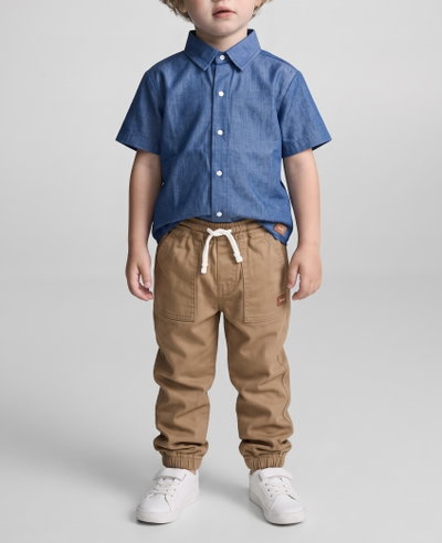Babucha nene gabardina con bolsillos - 26600