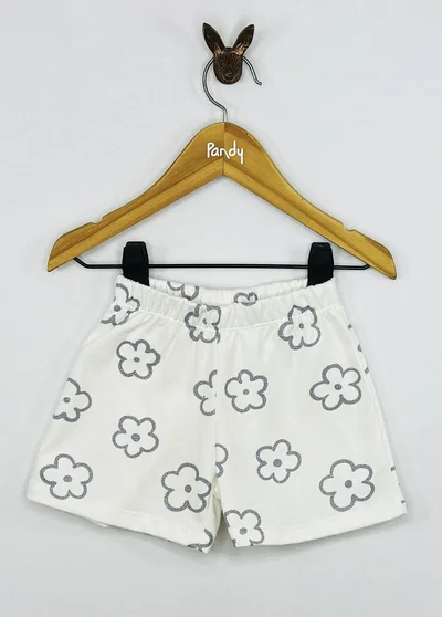 SEGUNDA Short nena rustico con glitter - 25765