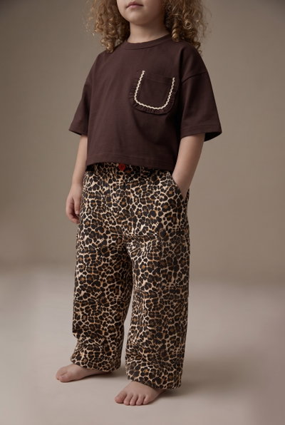 Pantalon nena cargo animal - 25243