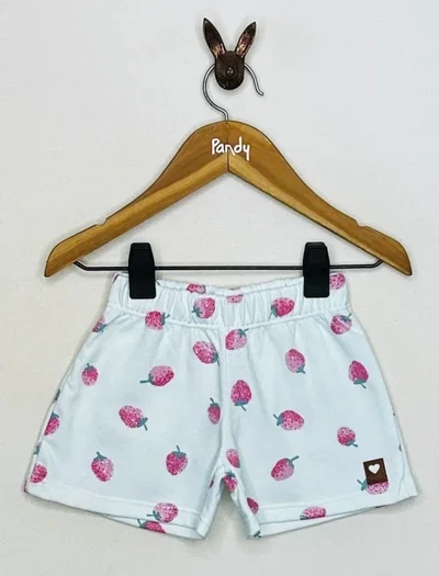 SEGUNDA Short nena rustico frutilla - S24753