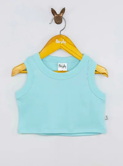 SEGUNDA Musculosa nena corta color - S25728