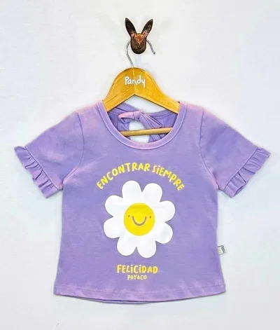 SEGUNDA Remera beba felicidad -  S25507
