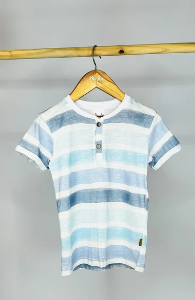 SEGUNDA Remera nene rayas acuarela - S25628