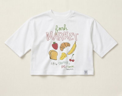 SEGUNDA Remera nena corta Market - S26718