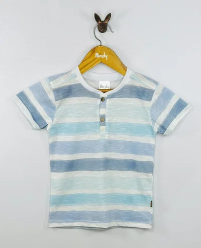 SEGUNDA Remera nene rayas acuarela - S25628
