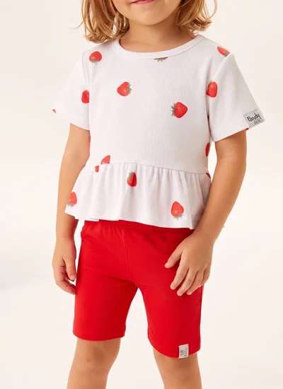 SEGUNDA Remera nena Vichy fresitas - S26731