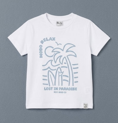 SEGUNDA Remera nene modo relax - S26613