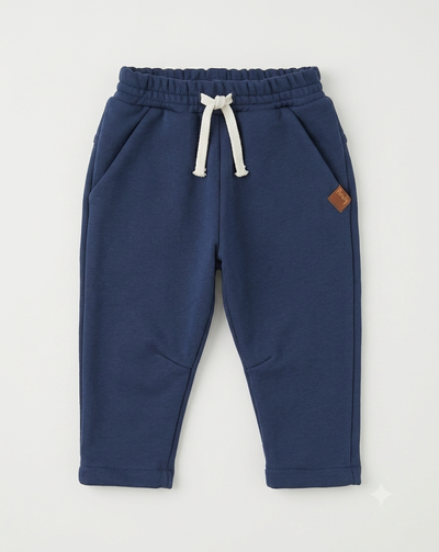 Pantalon bebe rustico Over liso - 26503